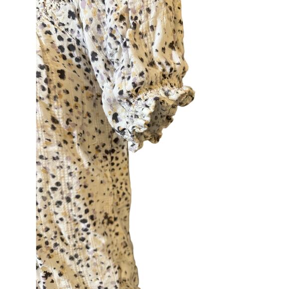 Fall Boho Floral Smocked Top by Maurices XS Chic Layered Boutique Giftable Style - Picture 4 of 7